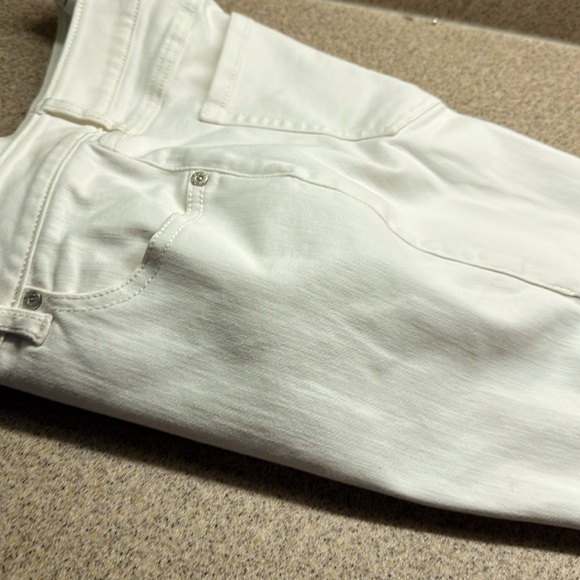 CAbi Denim - Cabi slim boyfriend white jean EUC size 8